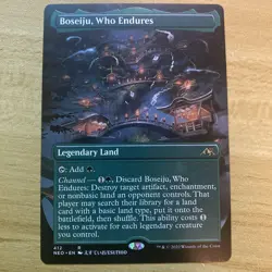 Boseiju, Who Endures (Borderless) Kamigawa: Neon Dynasty Regular - Image 1