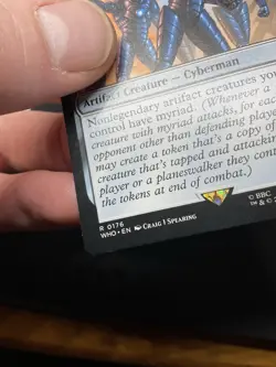 Cybermen Squadron Universes Beyond: Doctor Who Regular MTG 0176 - Image 5