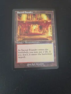 Sacred Foundry (Retro Frame) Ravnica Remastered Regular - Image 1