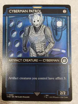 Magic the Gathering: Dr Who Cyberman Patrol Showcase - Universes Beyond - Image 1