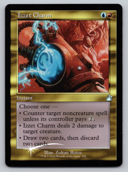 Izzet Charm FOIL Retro Frame - Ravnica Remastered MTG - Image 1