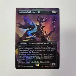 NM Foil Acererak The Archlich Dungeons Exhibition Adventure Secret Lair MTG - Image 1