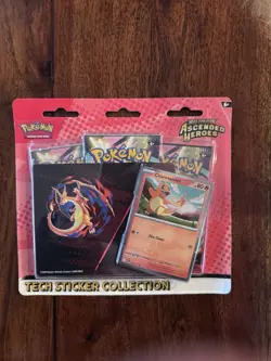 Pokemon Mega Evolution–Ascended Heroes Tech Sticker Pack Promo & 3 Boosters - Image 1