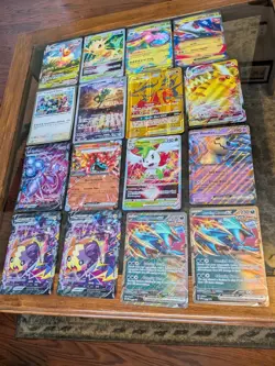 (16x JUMBO Cards) Pokemon Card Lot, Charizard 25th Anniversary , Eeveeloution - Image 2