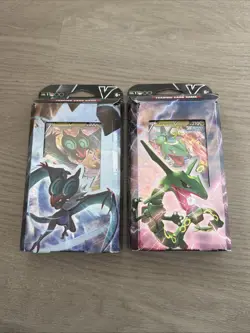2021 Pokemon TCG (Noivern & Rayquaza) V Battle Deck Bundle (Set Of 2) - Image 1