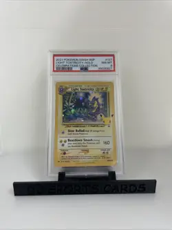 2021 Pokemon Light Toxtricity SWSH BSP #137 Celebrations Holo Pokemon PSA 8 - Image 1