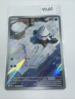 Snover 140/132 SIR Pokemon Mega Evolution NM Holo Pack Fresh - Image 3