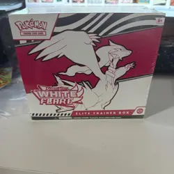 Pokemon TCG: Scarlet & Violet - WHITE FLARE Elite Trainer Box FACTORY SEALED ETB - Image 1