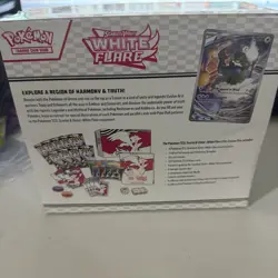 Pokemon TCG: Scarlet & Violet - WHITE FLARE Elite Trainer Box FACTORY SEALED ETB - Image 2