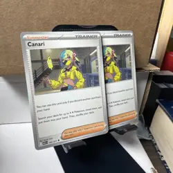 2x Canari 185/217 Uncommon Regular Pokemon TCG Ascended Heroes Trainer - Image 2