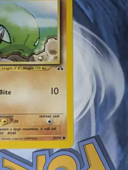 Larvitar 57/75 1st Edition & Tyrogue 66/75 1st Edition Neo Discovery Pokemon Tcg - Image 5