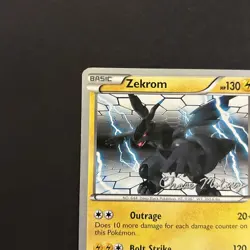 Pokemon TCG Zekrom 50/99 Next Destinies Chase Moloney World Championship 2012 NM - Image 4