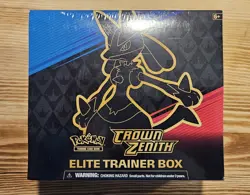 Pokemon TCG: CROWN ZENITH - Elite Trainer Box - FACTORY SEALED! - NO RESERVE! - Image 1