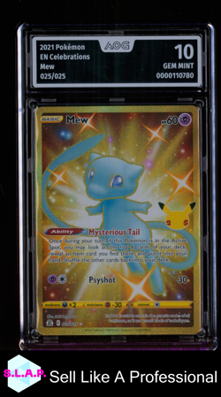 MEW POKEMON 25 2021 CELEBRATIONS EN - ENGLISH AOG 10 - Image 1