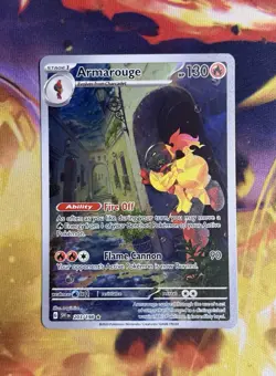 Armarouge 203/198 SV01: Scarlet & Violet Base Set Illustration Rare Pokemon TCG - Image 1