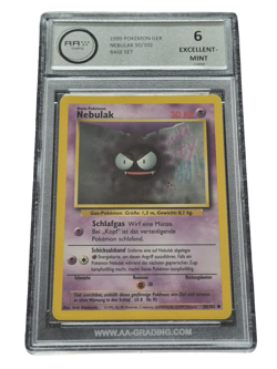 Pokemon - Nebulak - AA 6 - 1999 Base Set - DE - Vintage - no CGC PSA Grading - Image 1