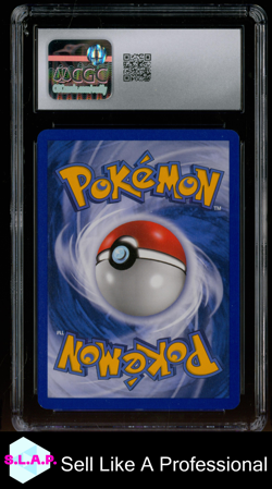 ROCKET'S RAIKOU EX EX DEOXYS HOLO 108/107 POKEMON CGC 9 - Image 2