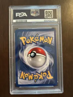 PSA 8 Team Rocket Dark Charizard 4/82 Holo Rare 1st Edition SWIRL NM-MT - Image 3