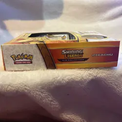 Pokemon TCG Shining Legends Pikachu Pin Collection New Factory Sealed SM76 2017 - Image 2