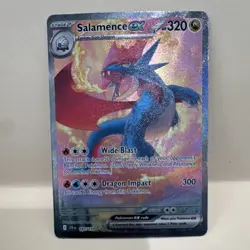 The Pokemon Company Salamence ex Sv09: Journey Together 187/159 Holo 320HP Rare - Image 2