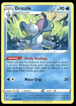 2020 Sword & Shield Drizzile Stage 1/Uncommon #56 - Image 1