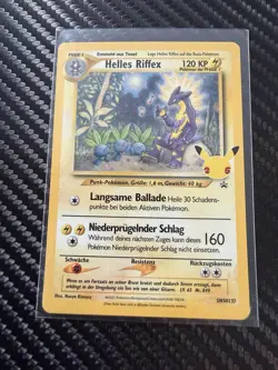 Pokemon Light Toxtricity SWSH137 Celebrations Promo Holo Helles Riffex Pokemon - Image 1
