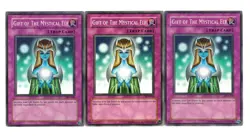 Yugioh- 3X Gift of the Mystical Elf - Common - Unlimited - PSV-009 - Near Mint - Image 1