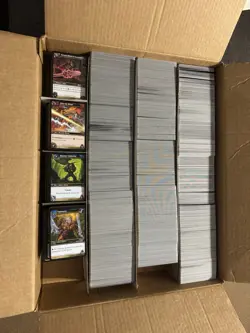 World of Warcraft WoW TCG Upper Deck 3200 Massive Card Lot Including Rares** - Image 1