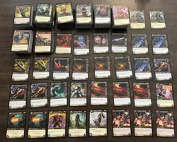 World of Warcraft WoW TCG Upper Deck 3200 Massive Card Lot Including Rares** - Image 2