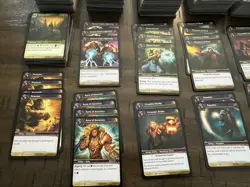 World of Warcraft WoW TCG Upper Deck 3200 Massive Card Lot Including Rares** - Image 5
