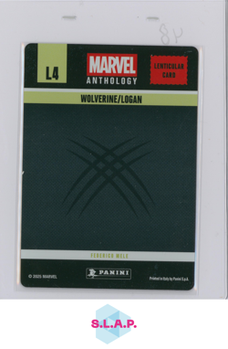 WOLVERINE/LOGAN PANINI L4 MARVEL ANTHOLOGY LENTICULAR CARD 2025 ENGLISH - Image 2