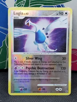 Lugia 14/132 Reverse Holo, Diamond & Pearl Secret Wonders, Pokemon Card, MP - Image 1