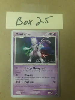 MEWTWO 9/100 WORLD CHAMPIONSHIP 2009 Pokemon Card DAVID COHEN LP/MP - Image 1