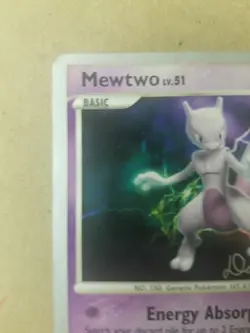 MEWTWO 9/100 WORLD CHAMPIONSHIP 2009 Pokemon Card DAVID COHEN LP/MP - Image 2