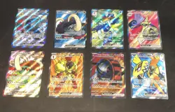 NM Lot of Full Art EX Cards x8 (Check Pics) Promo Double Rares Pokemon TCG - Image 1