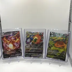 Charizard UPC Promo Card Set SWSH260 SWSH261 SWSH262 VMAX VSTAR Full Art - NM/M - Image 1