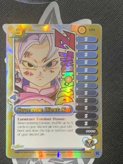 2003 Score Limited Dragon Ball Z Card DBZ CCG TCG Supreme West Kai CA3 Played - Image 1