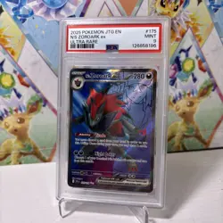 N's Zoroark EX Holo Ultra Rare Card 175/159 Sv09: Journey Together PSA 9 🔥 - Image 2