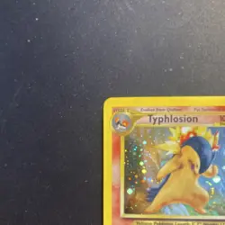 VENTSGE Pokemon Typhlosion Neo Genesis Holo Rare 17/111 Stage 2 Unlimited Card - Image 5