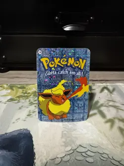 Flareon #136 - Vintage Vending Machine Prism Sticker 2000 - Pokemon Card - Image 1