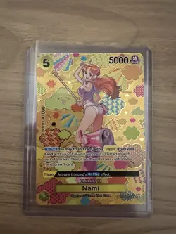 Nami (SP) Emperors in the New World OP09 English OP08-106 one piece cards - Image 2