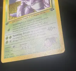 Giovanni's Nidoking 7/132 Gym Challenge Holo 1st Edition *Swirl* Pokemon Card - Image 5