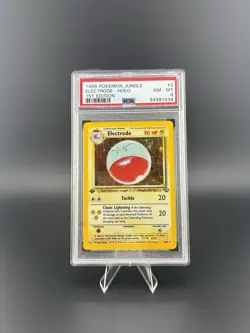 Pokemon TCG Electrode Holo Rare 1st Edition Jungle Card 2/64 - Image 2