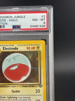 Pokemon TCG Electrode Holo Rare 1st Edition Jungle Card 2/64 - Image 4