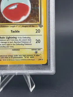 Pokemon TCG Electrode Holo Rare 1st Edition Jungle Card 2/64 - Image 5