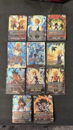Dragon Ball Fusion World TCG Card Lot & Sealed Starter Decks - Image 1