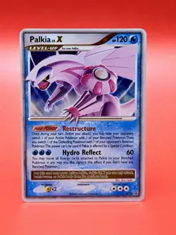 Pokemon Palkia LV.X TCG Promo Card 2008 DP18 Holo Rare - Image 1