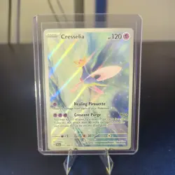 Cresselia 071/064 Shrouded Fable ILLUSTRATION RARE HOLO Pokemon Card Near Mint - Image 1