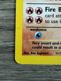 | Ninetales | 12/102 (HP) Base Set Unlimited Holo Rare Pokemon Card WOTC - Image 3