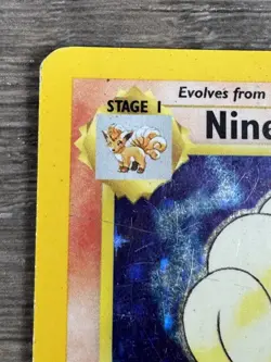 | Ninetales | 12/102 (HP) Base Set Unlimited Holo Rare Pokemon Card WOTC - Image 5